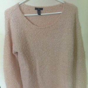 GAP Baby Pink Fuzzy Sweater